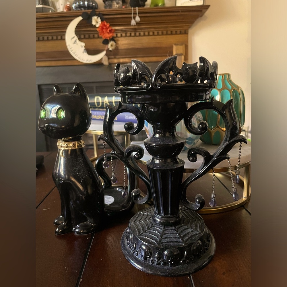 Candelabra Halloween 3 wick holder
